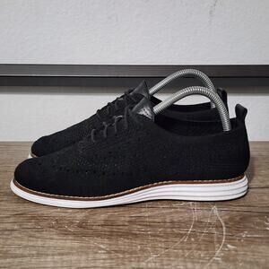 Cole Haan Original Grand Stitchlite Wingtip Oxford Women's Shoes Size 7.5 Black
